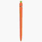 LOVE MEI For Apple Pencil 1 Carrot Shape Stylus Pen Silicone Protective Case Cover (Orange) - 1