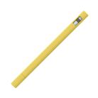 LOVE MEI For Apple Pencil 1 Triangle Shape Stylus Pen Silicone Protective Case Cover (Yellow) - 2