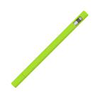 LOVE MEI For Apple Pencil 1 Triangle Shape Stylus Pen Silicone Protective Case Cover (Fluorescent Green) - 2