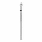 LOVE MEI For Apple Pencil 1 Middle Finger Shape Stylus Pen Silicone Protective Case Cover (Grey) - 1