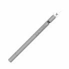LOVE MEI For Apple Pencil 1 Middle Finger Shape Stylus Pen Silicone Protective Case Cover (Grey) - 2