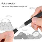 LOVE MEI For Apple Pencil 1 Middle Finger Shape Stylus Pen Silicone Protective Case Cover (Grey) - 3