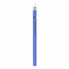 LOVE MEI For Apple Pencil 1 Middle Finger Shape Stylus Pen Silicone Protective Case Cover (Blue) - 1