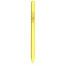 LOVE MEI For Apple Pencil 1 Number Letter Design Stylus Pen Silicone Protective Case Cover(Yellow) - 1