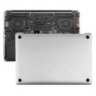 Bottom Cover Case for Macbook Pro Retina 15 inch A1990 2018 2019 EMC3215 EMC3359(Silver) - 1