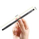 JOYROOM JR-DR01 Universal Dual-head Replaceable Silicone Tips Passive Tablet Stylus Pen (Black) - 2