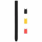 4 in 1 Stylus Pen Cartoon Animal Silicone Protective Case for Apple Pencil 2 (Black) - 1