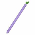 Fruit Vegetable Liquid Silicone Protective Cover for Samsung Galaxy S Pen(Purple) - 1