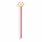 Cute Cartoon Silicone Protective Cover for Apple Pencil 1(Five-pointed Star Pink) - 1
