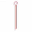 Cute Cartoon Silicone Protective Cover for Apple Pencil 1(Cat Claw Pink) - 1