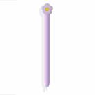 Cute Cartoon Silicone Protective Cover for Apple Pencil 1(Purple) - 1