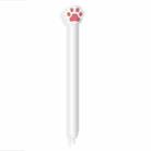 Cute Cartoon Silicone Protective Cover for Apple Pencil 1(White) - 1