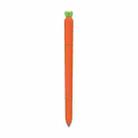 Cute Carrot Liquid Silicone Protective Cover for Samsung Galaxy Tab S7(Orange) - 1