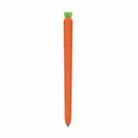 Cute Carrot Liquid Silicone Protective Cover for Samsung Galaxy Tab S6 Lite(Orange) - 1