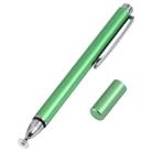 Universal Silicone Disc Nib Capacitive Stylus Pen (Green) - 1