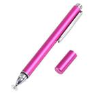 Universal Silicone Disc Nib Capacitive Stylus Pen (Rose Red) - 1