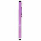 Universal Three Rings Mobile Phone Writing Pen (Purple) - 1