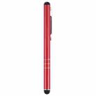 Universal Three Rings Mobile Phone Writing Pen (Red) - 1