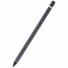 Pencil Universal Rechargeable Active Capacitive Stylus Pen with Magnetic Cap(Black) - 1