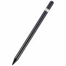 Pt360 2 in 1 Universal Silicone Disc Nib Stylus Pen with Common Writing Pen Function (Black) - 1