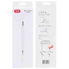 Pt360 2 in 1 Universal Silicone Disc Nib Stylus Pen with Common Writing Pen Function (Black) - 4