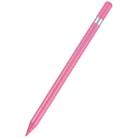 Pt360 2 in 1 Universal Silicone Disc Nib Stylus Pen with Common Writing Pen Function (Pink) - 1