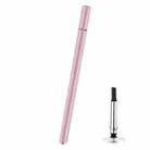 Universal Nano Disc Nib Capacitive Stylus Pen with Magnetic Cap & Spare Nib (Rose Gold) - 1