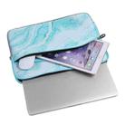 Simple Marble Pattern Neoprene Fashion Sleeve Bag Laptop Bag for MacBook 13.3 inch(Green) - 6
