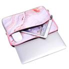 Simple Marble Pattern Neoprene Fashion Sleeve Bag Laptop Bag for MacBook 13.3 inch(Red) - 6
