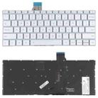 For Xiaomi Mi Notebook Air 12.5 US Version Keyboard with Backlight (Silver) - 1