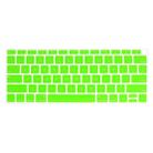 ENKAY Hat-prince US Version of The Notebook Ultra-thin  Silicone Color Keyboard Protective Cover for MacBook Air 13.3 inch A1932 (2018)(Green) - 1