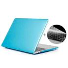 ENKAY Hat-Prince 2 in 1 Crystal Hard Shell Plastic Protective Case + US Version Ultra-thin TPU Keyboard Protector Cover for 2016 New MacBook Pro 15.4 inch with Touchbar (A1707)(Blue) - 1