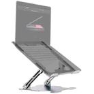R-JUST HZ09 Mechanical Lifting Adjustable Laptop Holder (Silver) - 1