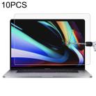 10 PCS For MacBook Pro 16 inch 9H Laptop Tempered Glass Screen Protective Film - 1