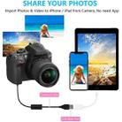 NK102 8 Pin Male to Single USB Female Port Camera Adapter, Support for iOS 13.0 and Above System - 6