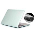 ENKAY Hat-Prince 2 in 1 Crystal Hard Shell Plastic Protective Case + Europe Version Ultra-thin TPU Keyboard Protector Cover for 2016 MacBook Pro 13.3 Inch with Touch Bar (A1706) (Green) - 1