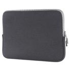 For Macbook Pro 13.3 inch with Touch Bar Laptop Bag Soft Portable Package Pouch(Grey) - 1
