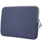 For Macbook Pro 13.3 inch Laptop Bag Soft Portable Package Pouch(Grey) - 1