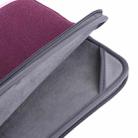 For Macbook Pro 13.3 inch Laptop Bag Soft Portable Package Pouch (Purple) - 4