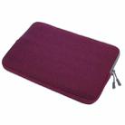For Macbook Pro 15.4 inch Laptop Bag Soft Portable Package Pouch (Purple) - 3