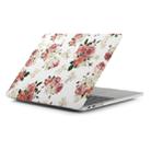 Laurel Flower Pattern Laptop Water Decals PC Protective Case for Macbook Pro 13.3 inch A1989 (2018) / A1706 / A1708 / A2159 / A2289 / A2251 / A2338 - 1