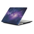 Blue Starry Sky Pattern Laptop Water Decals PC Protective Case for MacBook Pro 15.4 inch A1990 (2018) / A1707 - 1