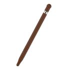 Anti-lost Cap Touch Screen Silicone Protective Cover for Apple Pencil 1(Coffee) - 1