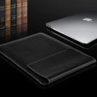4 in 1 Laptop PU Leather Bag + Power Bag + Cable Tie + Mouse Bag for MacBook 13 inch(Black) - 6
