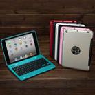 F1 For iPad mini 3 / 2 / 1 Laptop Version Plastic Bluetooth Keyboard Tablet Case (Black) - 6
