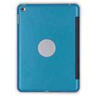 F1+ For iPad mini 5 / 4 Laptop Version Plastic Bluetooth Keyboard Tablet Case(Blue) - 3