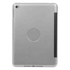 F1+ For iPad mini 5 / 4 Laptop Version Plastic Bluetooth Keyboard Tablet Case(Silver) - 3