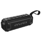 awei Y280 IPX4 Bluetooth Speaker Power Bank with Enhanced Bass, Built-in Mic, Support FM / USB / TF Card / AUX(Black) - 1