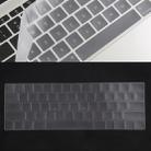 Keyboard Protector Silica Gel Film for MacBook Pro 13 / 15 with Touch Bar (A1706 / A1989 / A1707 / A1990)(Transparent) - 1