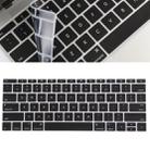 Keyboard Protector Silica Gel Film for MacBook Retina 12 / Pro 13 (A1534 / A1708)(Black) - 1